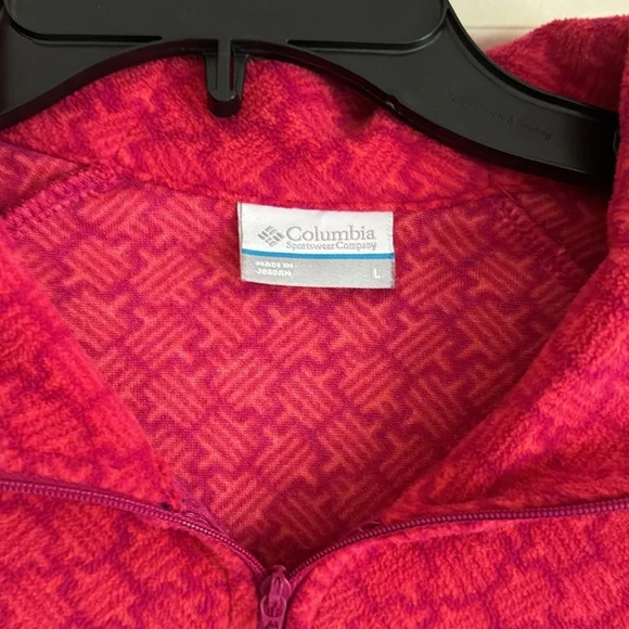 Columbia Lightweight Fleece Half-Zip Pullover Large - Picture 2 of 6